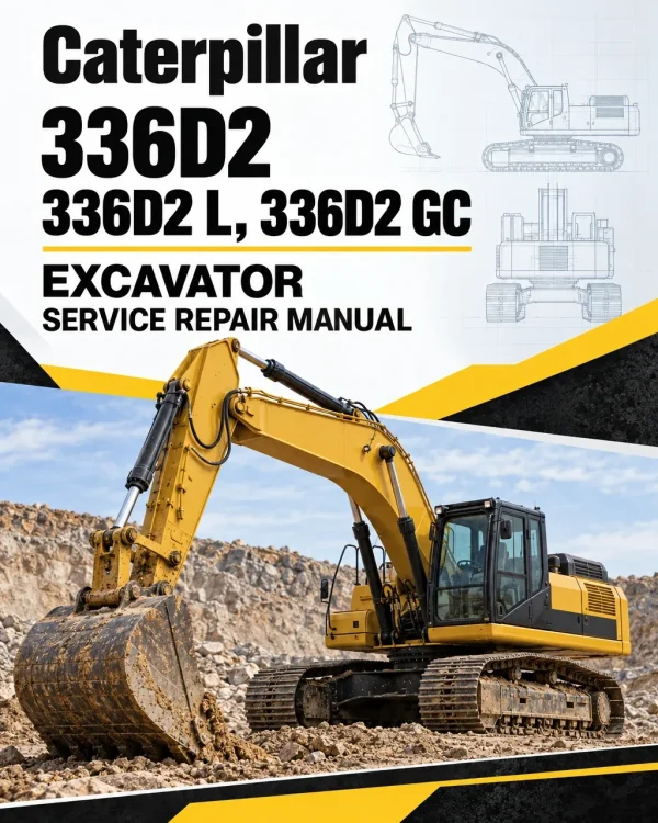 Caterpillar CAT 336D2 336D2 L, 336D2 GC Excavator Service Repair Manual (FBT00001 and up) Caterpillar CAT 336D2 336D2 L, 336D2 GC Excavator Service Repair Manual (FBT00001 and up)
