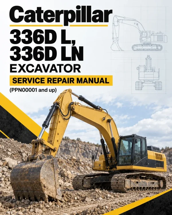 Caterpillar CAT 336D L, 336D LN Excavator Service Repair Manual (PPN00001 and up) Caterpillar CAT 336D L, 336D LN Excavator Service Repair Manual (PPN00001 and up)