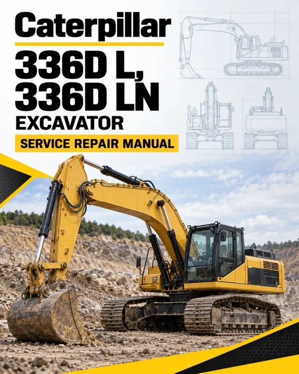 Caterpillar CAT 336D L, 336D LN Excavator Service Repair Manual (MYP00001 and up)
