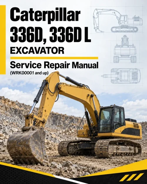 Caterpillar CAT 336D, 336D L Excavator Service Repair Manual (WRK00001 and up) Caterpillar CAT 336D, 336D L Excavator Service Repair Manual (WRK00001 and up)