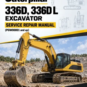 Caterpillar CAT 336D, 336D L Excavator Service Repair Manual (PGW00001 and up)