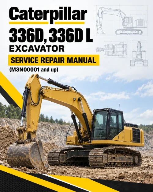 Caterpillar CAT 336D, 336D L Excavator Service Repair Manual (M3N00001 and up) Caterpillar CAT 336D, 336D L Excavator Service Repair Manual (M3N00001 and up)