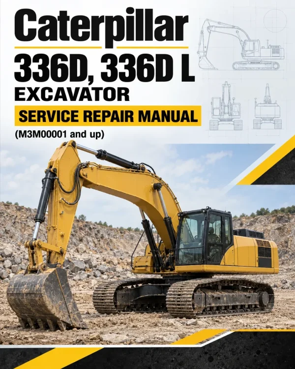 Caterpillar CAT 336D, 336D L Excavator Service Repair Manual (M3M00001 and up) Caterpillar CAT 336D, 336D L Excavator Service Repair Manual (M3M00001 and up)