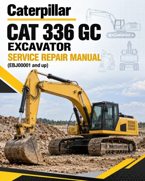 Caterpillar CAT 336 GC Excavator Service Repair Manual (EBJ00001 and up) Caterpillar CAT 336 GC Excavator Service Repair Manual (EBJ00001 and up)