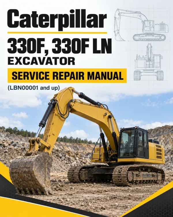 Caterpillar CAT 330F, 330F LN Excavator Service Repair Manual (LBN00001 and up) Caterpillar CAT 330F, 330F LN Excavator Service Repair Manual (LBN00001 and up)