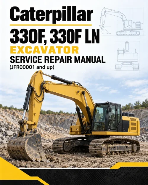 Caterpillar CAT 330F, 330F LN Excavator Service Repair Manual (JFR00001 and up) Caterpillar CAT 330F, 330F LN Excavator Service Repair Manual (JFR00001 and up)