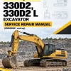 Caterpillar CAT 330D2, 330D2 L Excavator Service Repair Manual (XDR00001 and up) Caterpillar CAT 330D2, 330D2 L Excavator Service Repair Manual (XDR00001 and up)