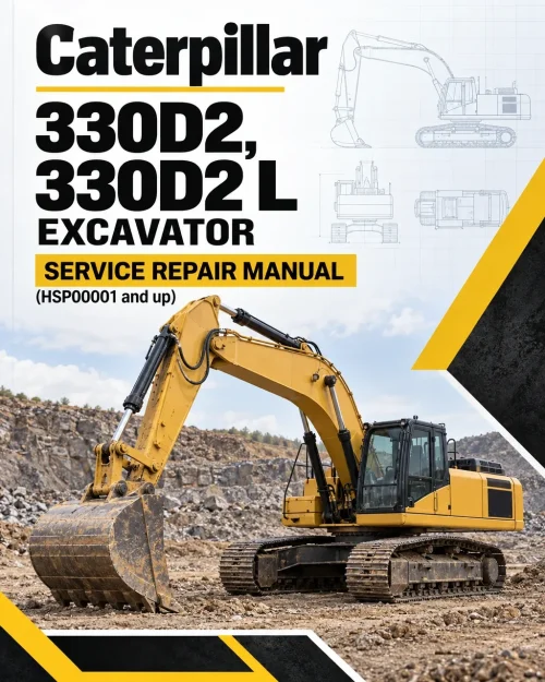 Caterpillar CAT 330D2, 330D2 L Excavator Service Repair Manual (HSP00001 and up) Caterpillar CAT 330D2, 330D2 L Excavator Service Repair Manual (HSP00001 and up)