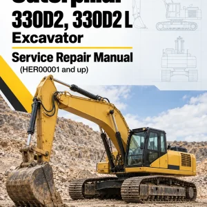 Caterpillar CAT 330D2, 330D2 L Excavator Service Repair Manual (HER00001 and up) Caterpillar CAT 330D2, 330D2 L Excavator Service Repair Manual (HER00001 and up)