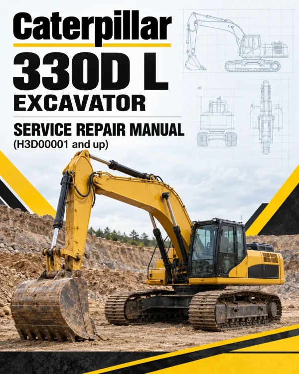 Caterpillar CAT 330D L Excavator Service Repair Manual (H3D00001 and up) Caterpillar CAT 330D L Excavator Service Repair Manual (H3D00001 and up)