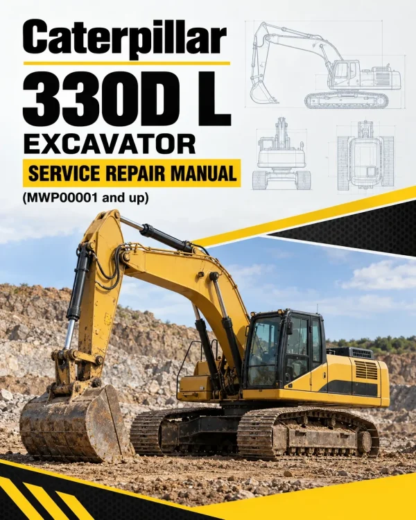 Caterpillar CAT 330D L Excavator Service Repair Manual (MWP00001 and up)