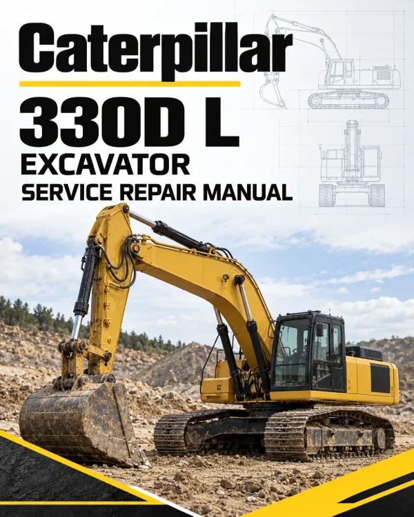 Caterpillar CAT 330D L Excavator Service Repair Manual (JLP00001 and up)