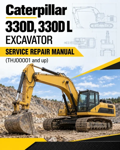Caterpillar CAT 330D, 330D L Excavator Service Repair Manual (THJ00001 and up) Caterpillar CAT 330D, 330D L Excavator Service Repair Manual (THJ00001 and up)