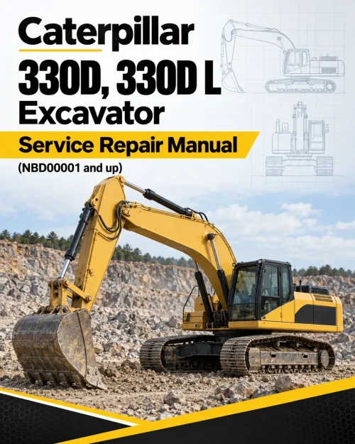 Caterpillar CAT 330D, 330D L Excavator Service Repair Manual (NBD00001 and up) Caterpillar CAT 330D, 330D L Excavator Service Repair Manual (NBD00001 and up)