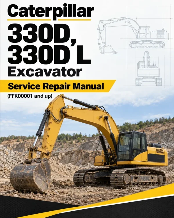 Caterpillar CAT 330D, 330D L Excavator Service Repair Manual (FFK00001 and up)