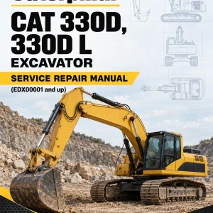 Caterpillar CAT 330D, 330D L Excavator Service Repair Manual (EDX00001 and up) Caterpillar CAT 330D, 330D L Excavator Service Repair Manual (EDX00001 and up)