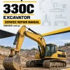 Caterpillar CAT 330C Excavator Service Repair Manual (RBH00001 and up)