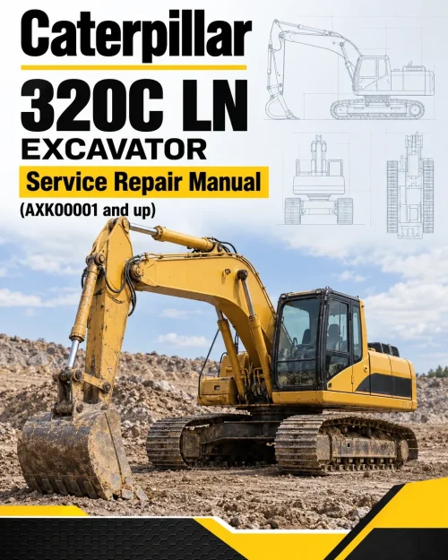 Caterpillar CAT 320C LN Excavator Service Repair Manual (AXK00001 and up) Caterpillar CAT 320C LN Excavator Service Repair Manual (AXK00001 and up)