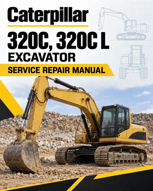 Caterpillar CAT 320C, 320C L Excavator Service Repair Manual (MAB00001 and up) Caterpillar CAT 320C, 320C L Excavator Service Repair Manual (MAB00001 and up)