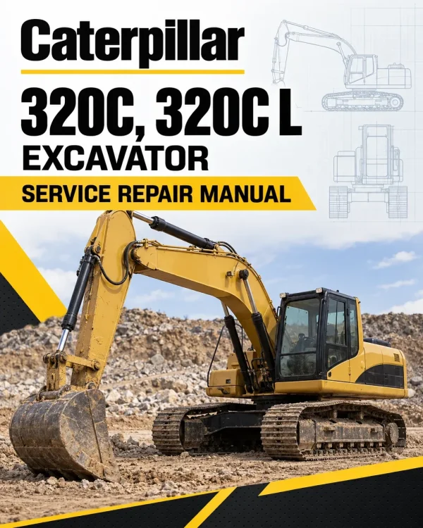 Caterpillar CAT 320C, 320C L Excavator Service Repair Manual (MAB00001 and up)