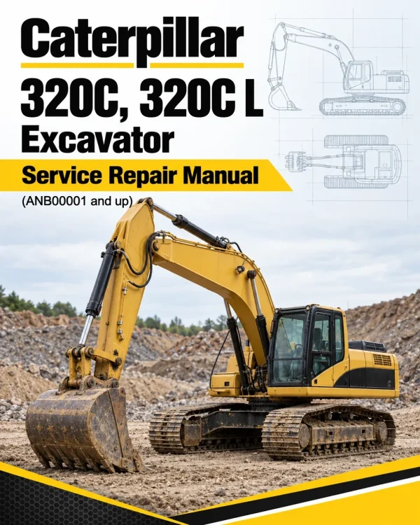 Caterpillar CAT 320C, 320C L Excavator Service Repair Manual (ANB00001 and up) Caterpillar CAT 320C, 320C L Excavator Service Repair Manual (ANB00001 and up)