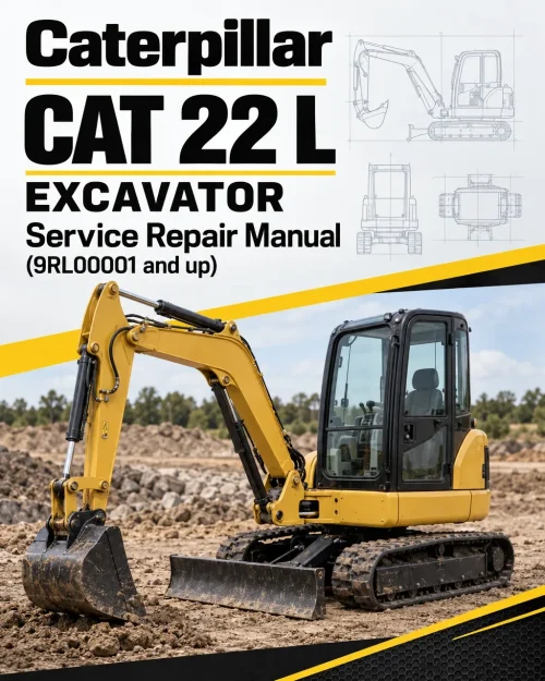 Caterpillar CAT 22 L Excavator Service Repair Manual (9RL00001 and up) Caterpillar CAT 22 L Excavator Service Repair Manual (9RL00001 and up)