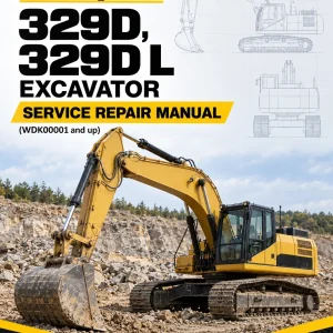 Caterpillar CAT 329D, 329D L Excavator Service Repair Manual (WDK00001 and up)