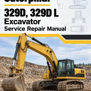 Caterpillar CAT 329D, 329D L Excavator Service Repair Manual (BYS00001 and up)