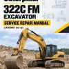 Caterpillar CAT 322C FM Excavator Service Repair Manual (LAR00001 and up)
