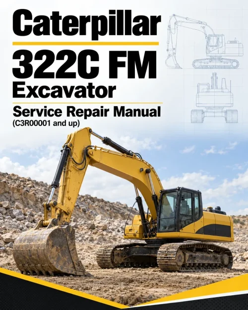 Caterpillar CAT 322C FM Excavator Service Repair Manual (C3R00001 and up) Caterpillar CAT 322C FM Excavator Service Repair Manual (C3R00001 and up)