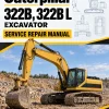 Caterpillar CAT 322B, 322B L Excavator Service Repair Manual (8MR00001 and up) Caterpillar CAT 322B, 322B L Excavator Service Repair Manual (8MR00001 and up)