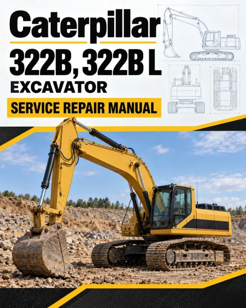Caterpillar CAT 322B, 322B L Excavator Service Repair Manual (8MR00001 and up) Caterpillar CAT 322B, 322B L Excavator Service Repair Manual (8MR00001 and up)