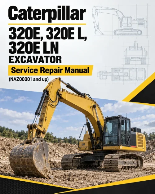 Caterpillar CAT 320E, 320E L, 320E LN Excavator Service Repair Manual (NAZ00001 and up) Caterpillar CAT 320E, 320E L, 320E LN Excavator Service Repair Manual (NAZ00001 and up)