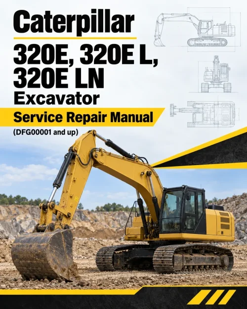 Caterpillar CAT 320E, 320E L, 320E LN Excavator Service Repair Manual (DFG00001 and up) Caterpillar CAT 320E, 320E L, 320E LN Excavator Service Repair Manual (DFG00001 and up)