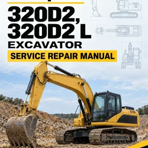 Caterpillar CAT 320D2, 320D2 L Excavator Service Repair Manual (XAN00001 and up) Caterpillar CAT 320D2, 320D2 L Excavator Service Repair Manual (XAN00001 and up)