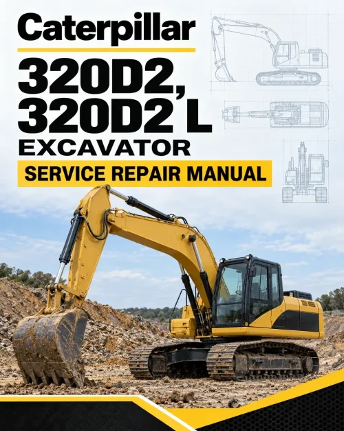 Caterpillar CAT 320D2, 320D2 L Excavator Service Repair Manual (XAN00001 and up) Caterpillar CAT 320D2, 320D2 L Excavator Service Repair Manual (XAN00001 and up)