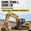 Caterpillar CAT 320C, 320C L, 320C LN Excavator Service Repair Manual (JTG00001 and up) Caterpillar CAT 320C, 320C L, 320C LN Excavator Service Repair Manual (JTG00001 and up)