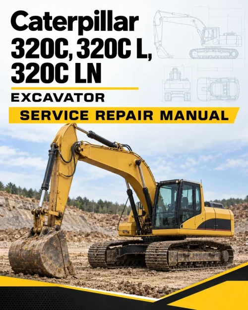 Caterpillar CAT 320C, 320C L, 320C LN Excavator Service Repair Manual (JTG00001 and up) Caterpillar CAT 320C, 320C L, 320C LN Excavator Service Repair Manual (JTG00001 and up)