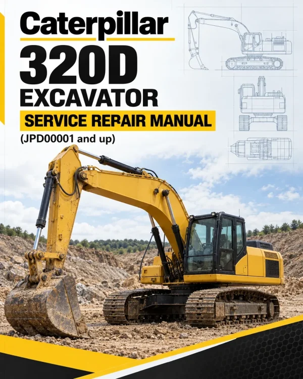 Caterpillar CAT 320D Excavator Service Repair Manual (JPD00001 and up) Caterpillar CAT 320D Excavator Service Repair Manual (JPD00001 and up)