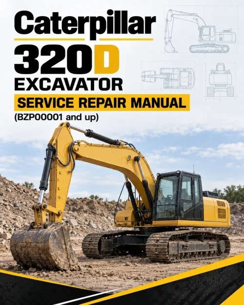 Caterpillar CAT 320D Excavator Service Repair Manual (BZP00001 and up) Caterpillar CAT 320D Excavator Service Repair Manual (BZP00001 and up)