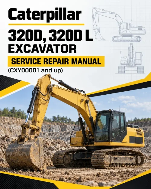 Caterpillar CAT 320D, 320D L Excavator Service Repair Manual (CXY00001 and up) Caterpillar CAT 320D, 320D L Excavator Service Repair Manual (CXY00001 and up)