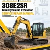 Caterpillar CAT 308E2SR Mini Hydraulic Excavator Service Repair Manual (SR800001 and up) Caterpillar CAT 308E2SR Mini Hydraulic Excavator Service Repair Manual (SR800001 and up)