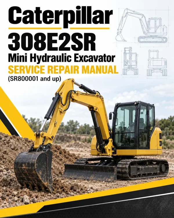Caterpillar CAT 308E2SR Mini Hydraulic Excavator Service Repair Manual (SR800001 and up) Caterpillar CAT 308E2SR Mini Hydraulic Excavator Service Repair Manual (SR800001 and up)