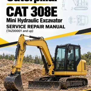 Caterpillar CAT 308E Mini Hydraulic Excavator Service Repair Manual (TAZ00001 and up) Caterpillar CAT 308E Mini Hydraulic Excavator Service Repair Manual (TAZ00001 and up)