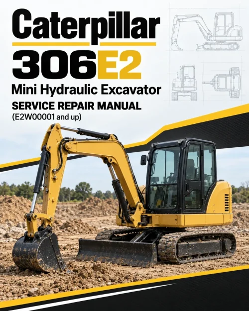 Caterpillar CAT 306E2 Mini Hydraulic Excavator Service Repair Manual (E2W00001 and up) Caterpillar CAT 306E2 Mini Hydraulic Excavator Service Repair Manual (E2W00001 and up)