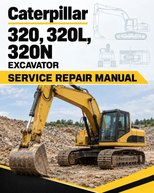 Caterpillar CAT 320, 320L, 320N Excavator Service Repair Manual (4ZJ00001 till 00459) Caterpillar CAT 320, 320L, 320N Excavator Service Repair Manual (4ZJ00001 till 00459)