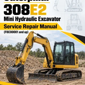 Caterpillar CAT 308E2 Mini Hydraulic Excavator Service Repair Manual (F8C00001 and up) Caterpillar CAT 308E2 Mini Hydraulic Excavator Service Repair Manual (F8C00001 and up)