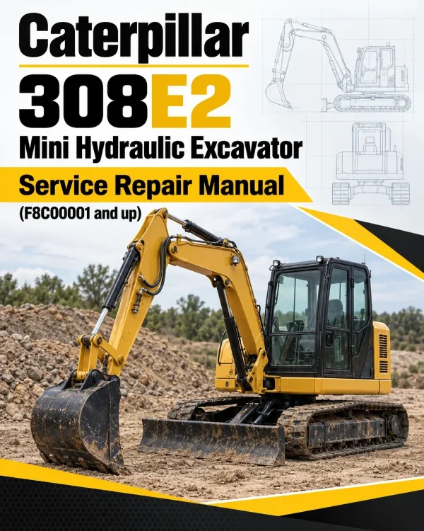 Caterpillar CAT 308E2 Mini Hydraulic Excavator Service Repair Manual (F8C00001 and up) Caterpillar CAT 308E2 Mini Hydraulic Excavator Service Repair Manual (F8C00001 and up)