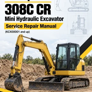 Caterpillar CAT 308C CR Mini Hydraulic Excavator Service Repair Manual (KCX00001 and up) Caterpillar CAT 308C CR Mini Hydraulic Excavator Service Repair Manual (KCX00001 and up)