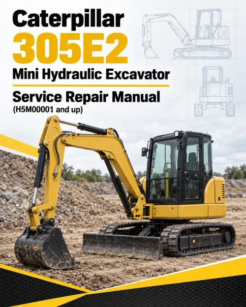 Caterpillar CAT 305E2 Mini Hydraulic Excavator Service Repair Manual (H5M00001 and up) Caterpillar CAT 305E2 Mini Hydraulic Excavator Service Repair Manual (H5M00001 and up)